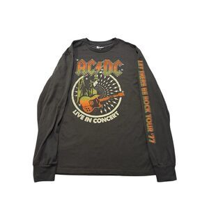 AC/DC Let There Be Rock Tour 1977 Medium Long Sleeve